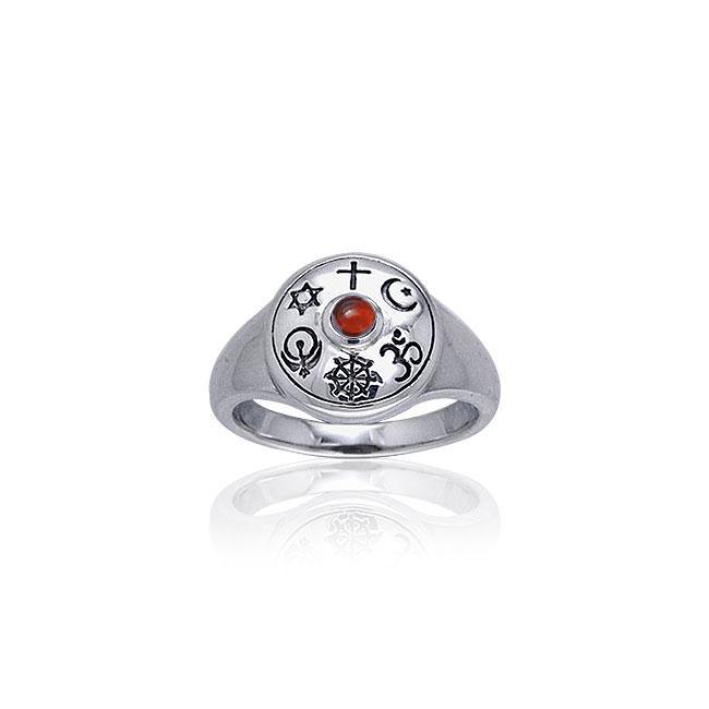 Shield Of Faith Ring TRI053 - Jewelry