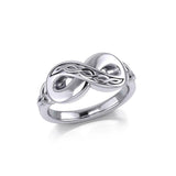 Celtic Infinity Silver Ring TRI1023