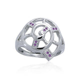 Nautilus Shell Filigree Ring TRI1055 - Jewelry