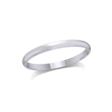 Silver Thin Band Ring TRI1162