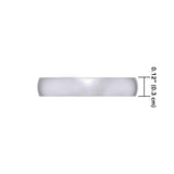 Silver Medium Size Band Ring TRI1163 - Jewelry