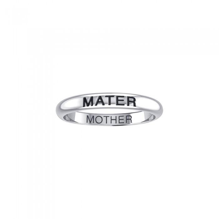 MATER MOTHER Sterling Silver Ring TRI1174 - Jewelry