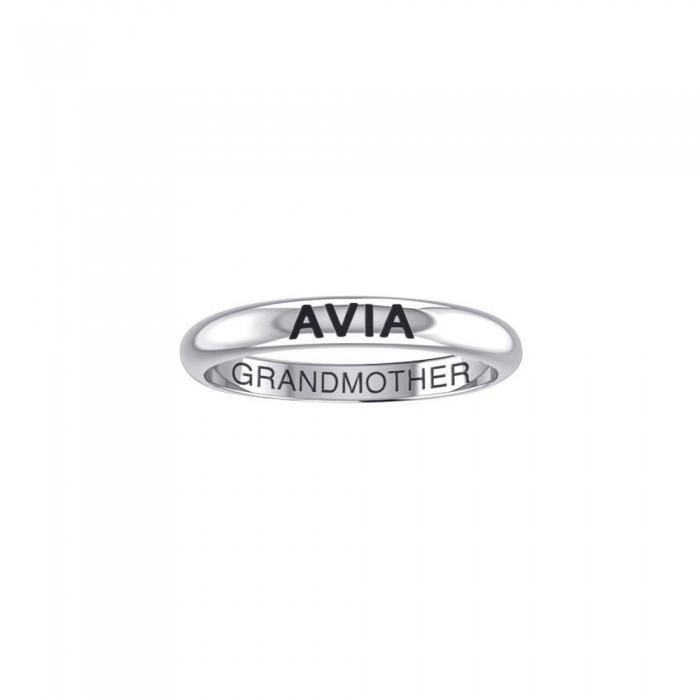 AVIA GRANDMOTHER Sterling Silver Ring TRI1177 - Jewelry