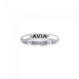 AVIA GRANDMOTHER Sterling Silver Ring TRI1177