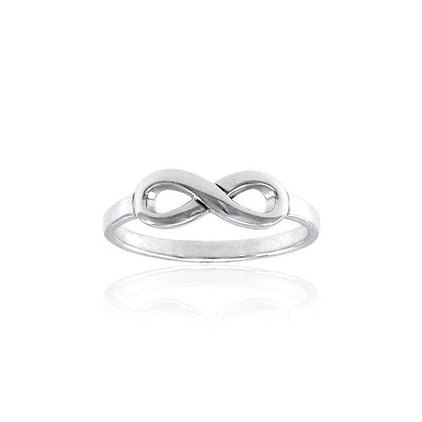 Symbol of Infinity Sterling Silver Ring TRI1208
