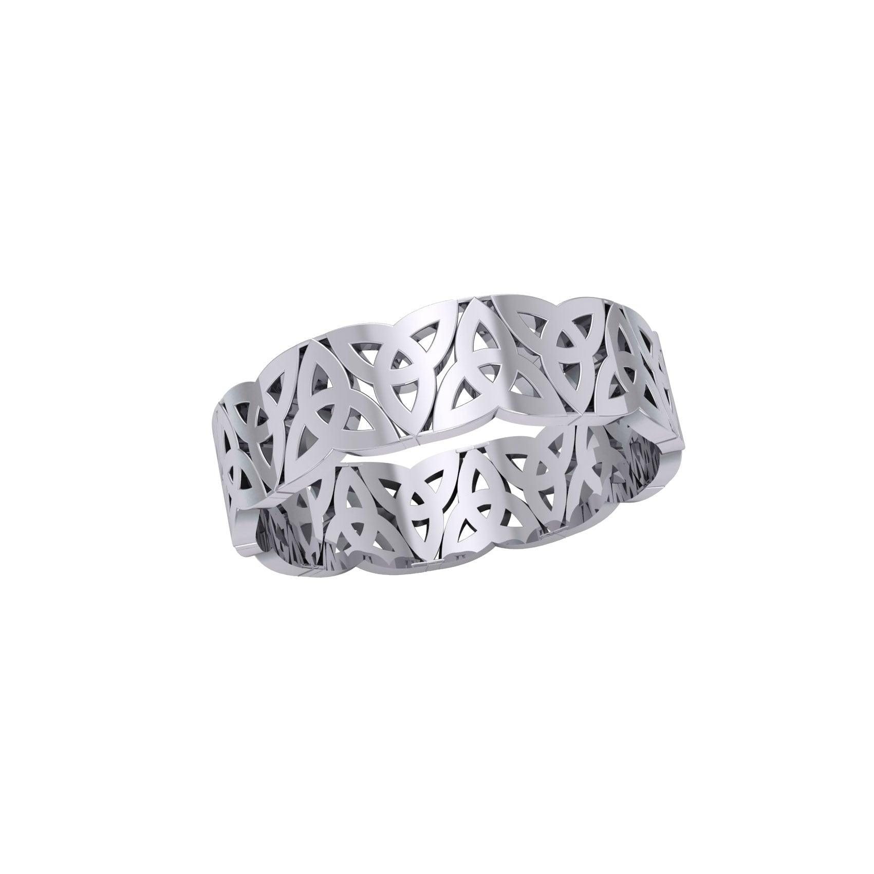 Celtic Trinity Knot Silver Ring TRI1317 - Jewelry