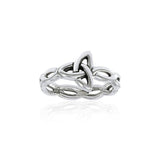 Celtic Trinity Knot Silver Ring TRI1344 - Jewelry