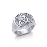 Celtic Triquetra Flip Ring TRI151 - Jewelry