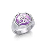 Celtic Triquetra Flip Ring TRI151 - Jewelry