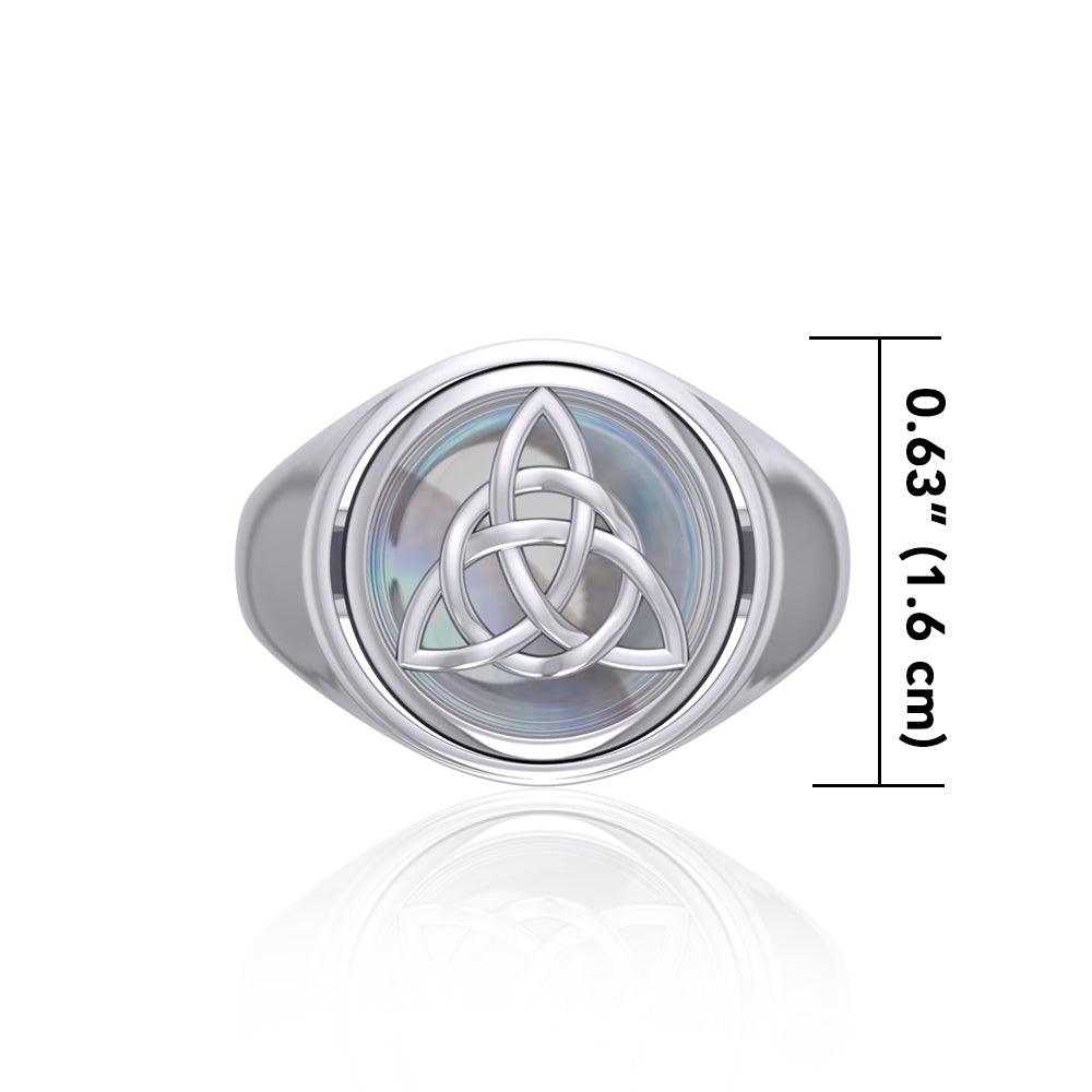 Celtic Triquetra Flip Ring TRI151 - Jewelry