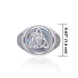Celtic Triquetra Flip Ring TRI151 - Jewelry