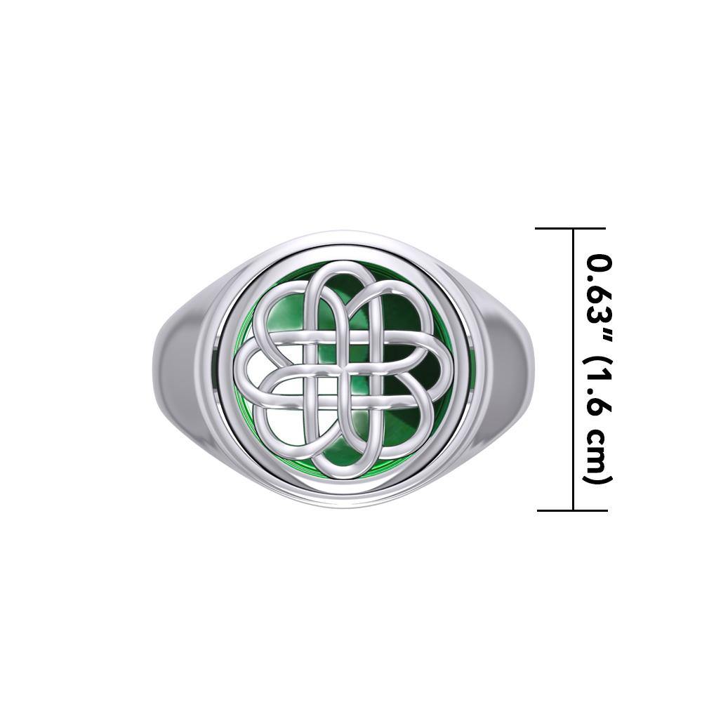 Celtic Knotwork Flip Ring TRI156 - Jewelry