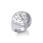 Archangel Gabriel Sigil  Sterling Silver Ring TRI1565
