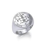 Archangel Gabriel Sigil  Sterling Silver Ring TRI1565