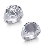 Om Flip Ring TRI162