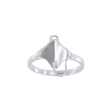 Manta Ray Sterling Silver Ring TRI1626-DD - Jewelry