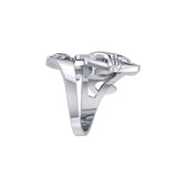 Aboriginal Inspired Turtle Sterling Silver Ring TRI1739 - Jewelry