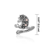 Enchanted Sterling Silver Mythical Unicorn Ring with Gemstone TRI1830 - Jewelry
