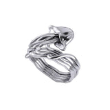 Jellyfish Silver Wrap Ring TRI1896 - Jewelry