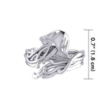 Jellyfish Silver Wrap Ring TRI1896 - Jewelry