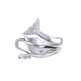 Blue Whale Sterling Silver Ring TRI1926 - Jewelry