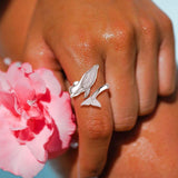 Blue Whale Sterling Silver Ring TRI1927 - Jewelry