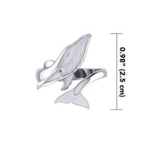 Blue Whale Sterling Silver Ring TRI1927 - Jewelry