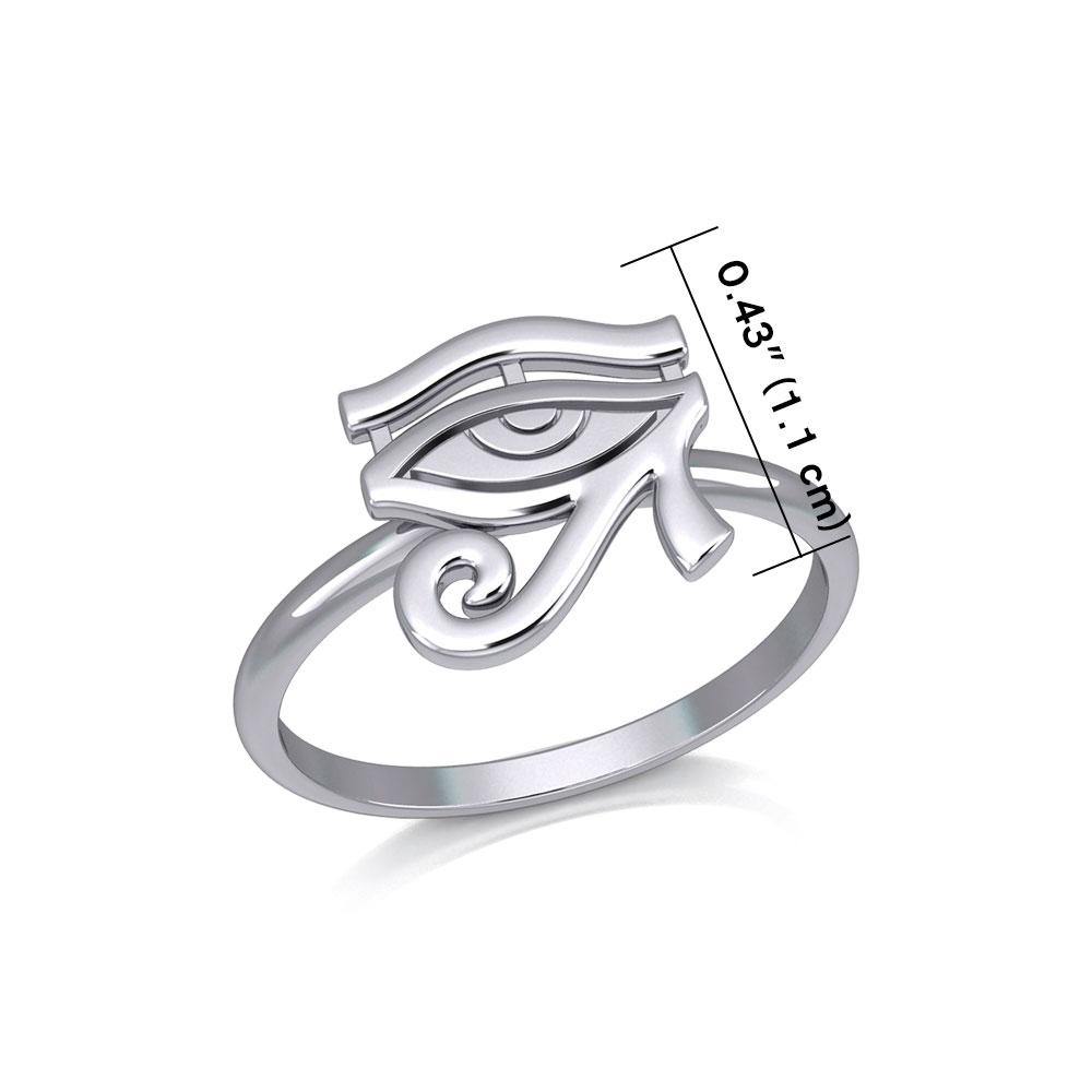 Beyond the symbolism of the Eye of Horus Silver Ring TRI2056 - Jewelry