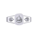Eye of Wisdom Sterling Silver Ring TRI2102