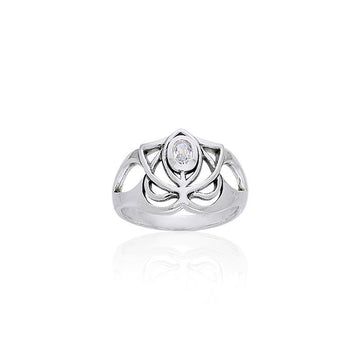 Art Deco Silver Ring TRI216 - Jewelry