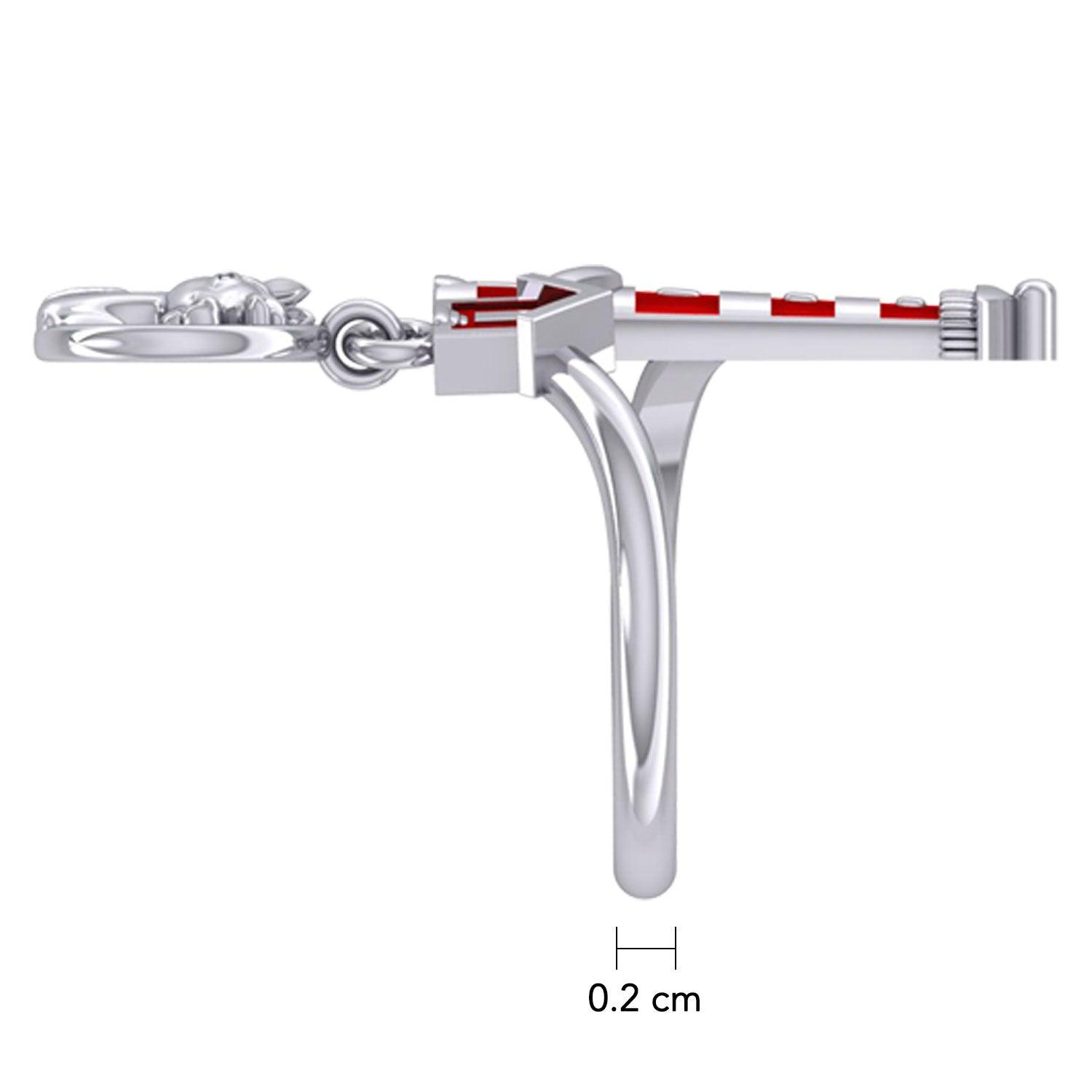 Lighthouse Sterling Silver with The Wild Horse TRI2346 - Jewelry