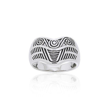 Art Deco Silver Ring TRI236 - Jewelry
