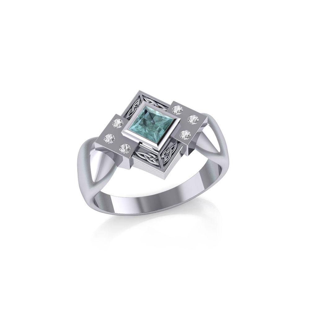 Celtic Trinity Knot Silver Ring TRI353 - Jewelry