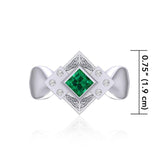 Celtic Trinity Knot Silver Ring TRI353 - Jewelry