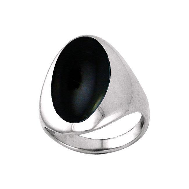 Inlaid Sterling Silver Ring TRI368 - Jewelry
