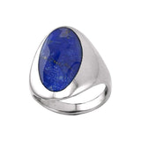 Inlaid Sterling Silver Ring TRI368 - Jewelry