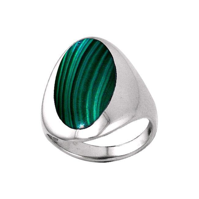 Inlaid Sterling Silver Ring TRI368 - Jewelry