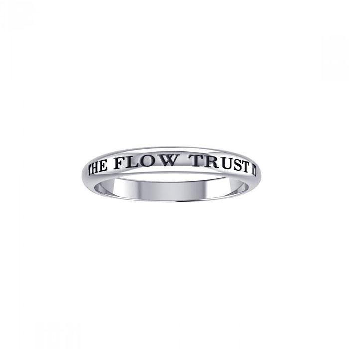 The Flow Trust It Silver Ring TRI421 - Jewelry