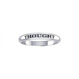 Thought Silver Ring TRI425 - Jewelry