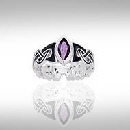 Viking Mammen Weave Ring TRI567 - Jewelry