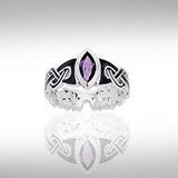 Viking Mammen Weave Ring TRI567 - Jewelry