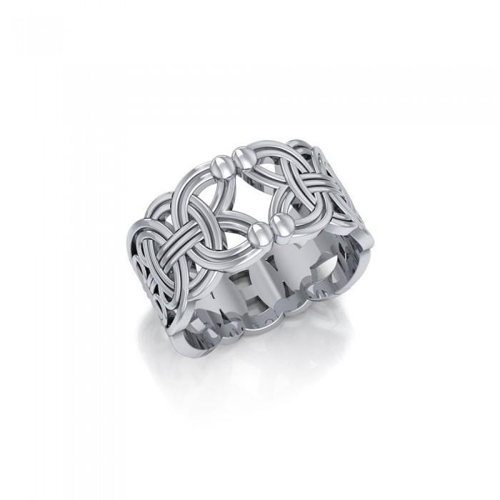 Viking Borre Celtic Ring TRI573 - Jewelry