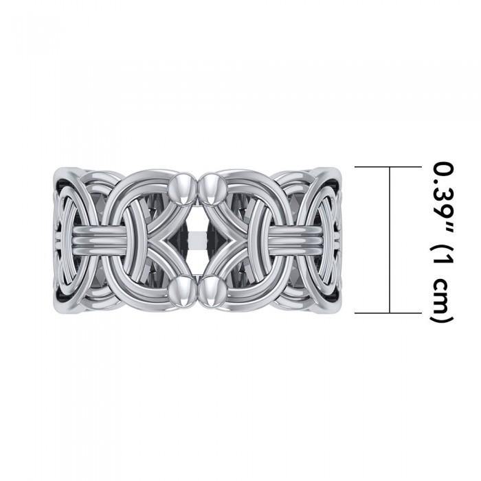 Viking Borre Celtic Ring TRI573 - Jewelry