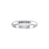 TRUST Sterling Silver Ring TRI612 - Jewelry