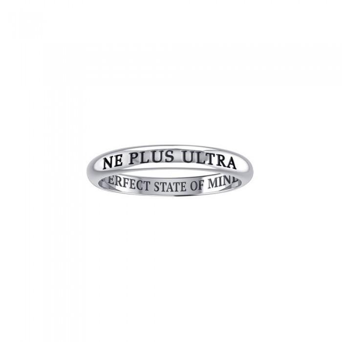 NE PLUS ULTRA PERFECT STATE OF MIND Sterling Silver Ring TRI619 - Jewelry