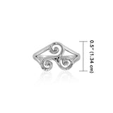 Triskele Silver Ring TRI660 - Jewelry