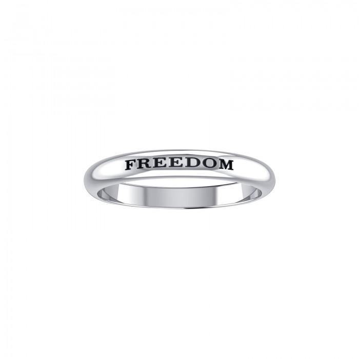 FREEDOM Sterling Silver Ring TRI686 - Jewelry