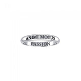 Animi Motus Passion Sterling Silver Ring TRI749
