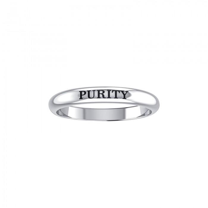 PURITY Sterling Silver Ring TRI752 - Jewelry