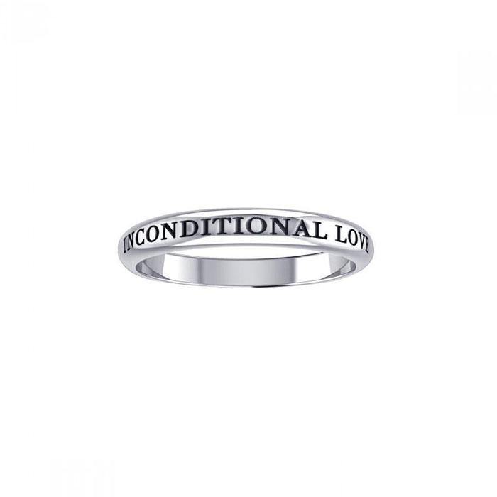 Unconditional Love Silver Ring TRI753 - Jewelry